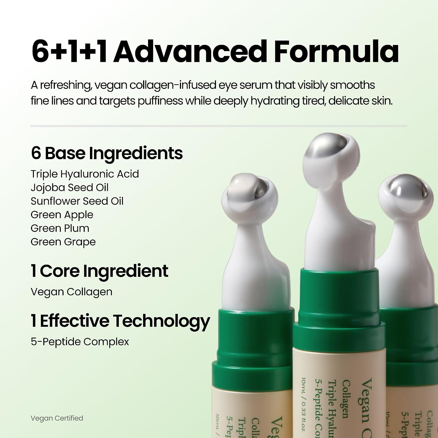 AXIS-Y Vegan Collagen Eye Serum – stangrinantis paakių serumas