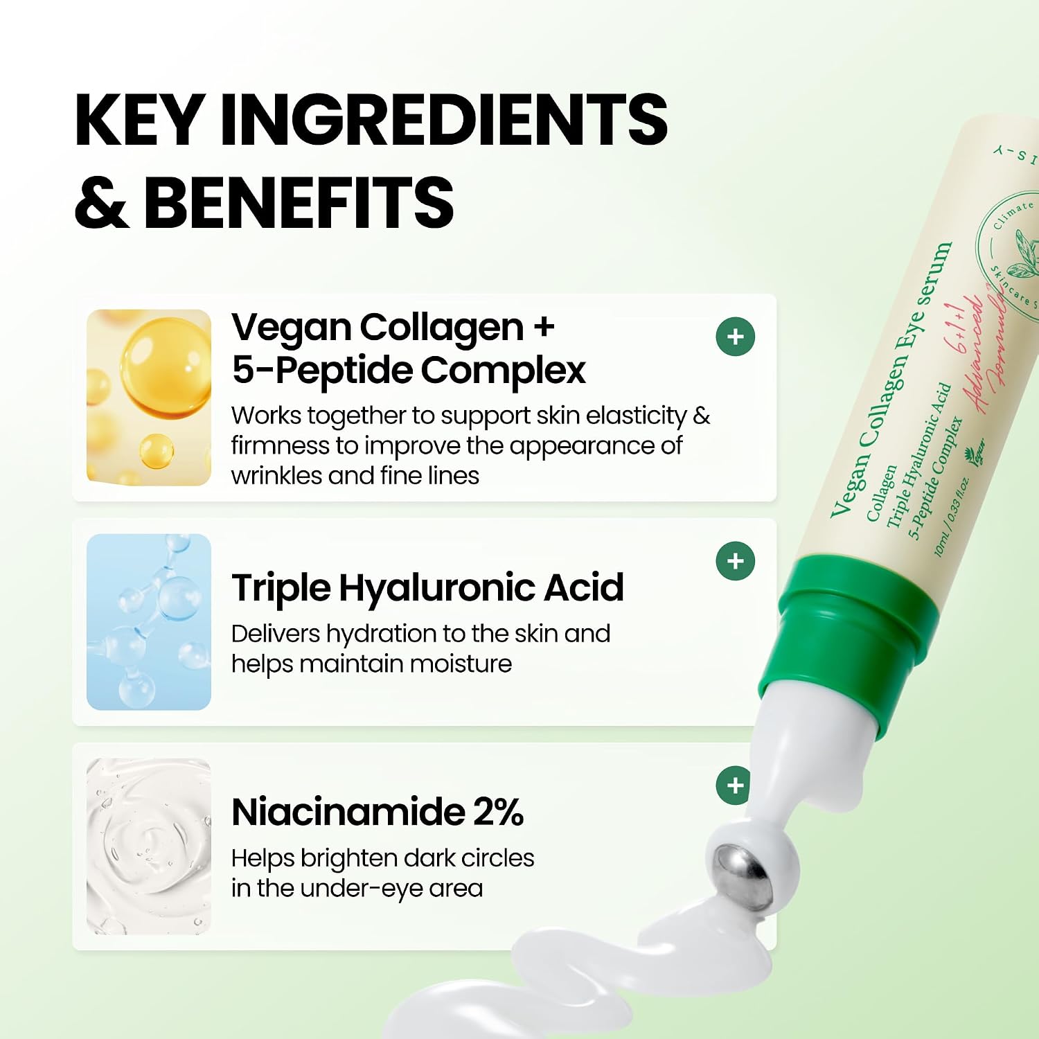 AXIS-Y Vegan Collagen Eye Serum – stangrinantis paakių serumas