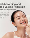 BEAUTY OF JOSEON Relief Sun Rice + Probiotics SPF50+ – drėkinantis apsauginis kremas nuo saulės