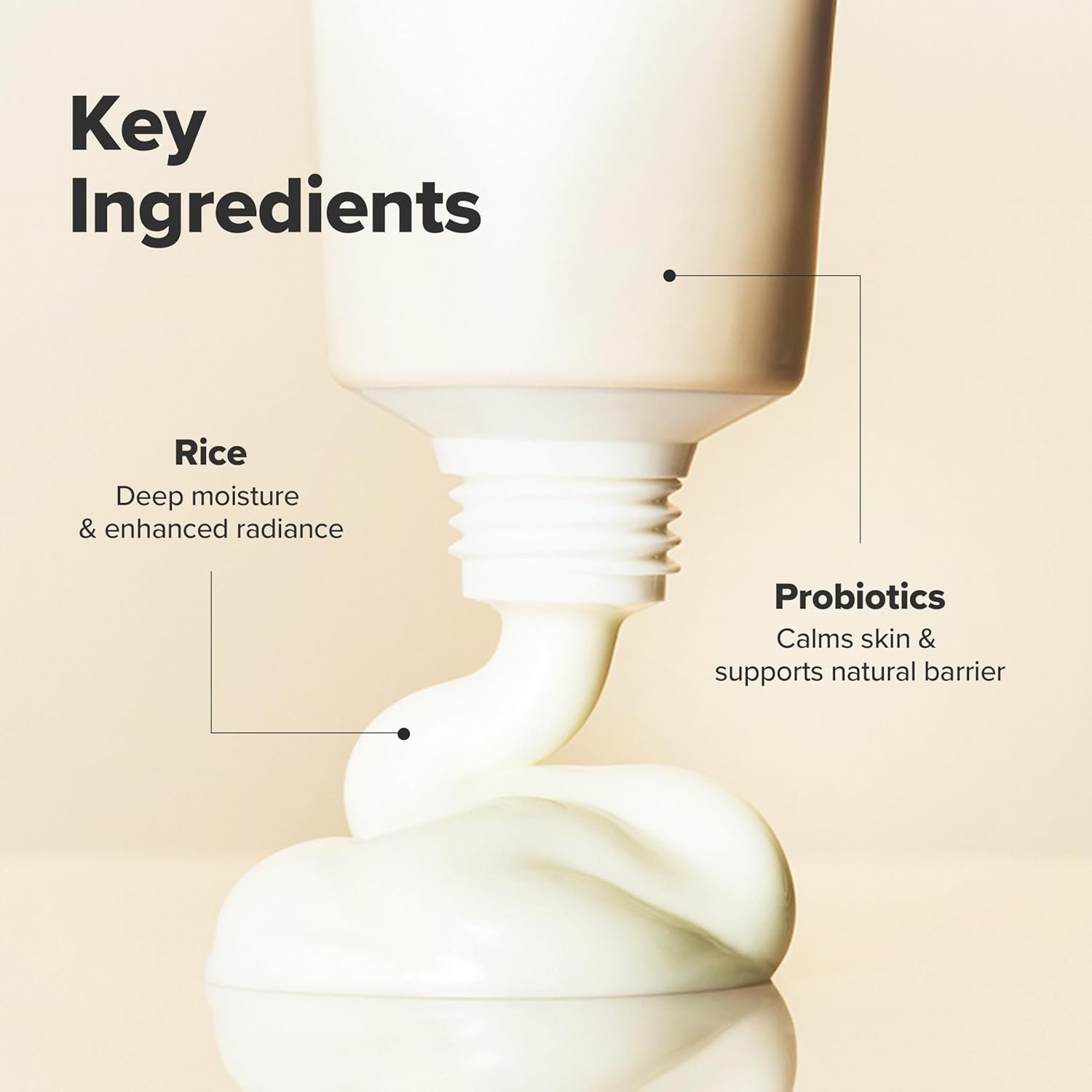 BEAUTY OF JOSEON Relief Sun Rice + Probiotics SPF50+ – drėkinantis apsauginis kremas nuo saulės