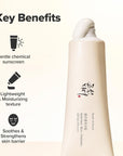 BEAUTY OF JOSEON Relief Sun Rice + Probiotics SPF50+ – drėkinantis apsauginis kremas nuo saulės