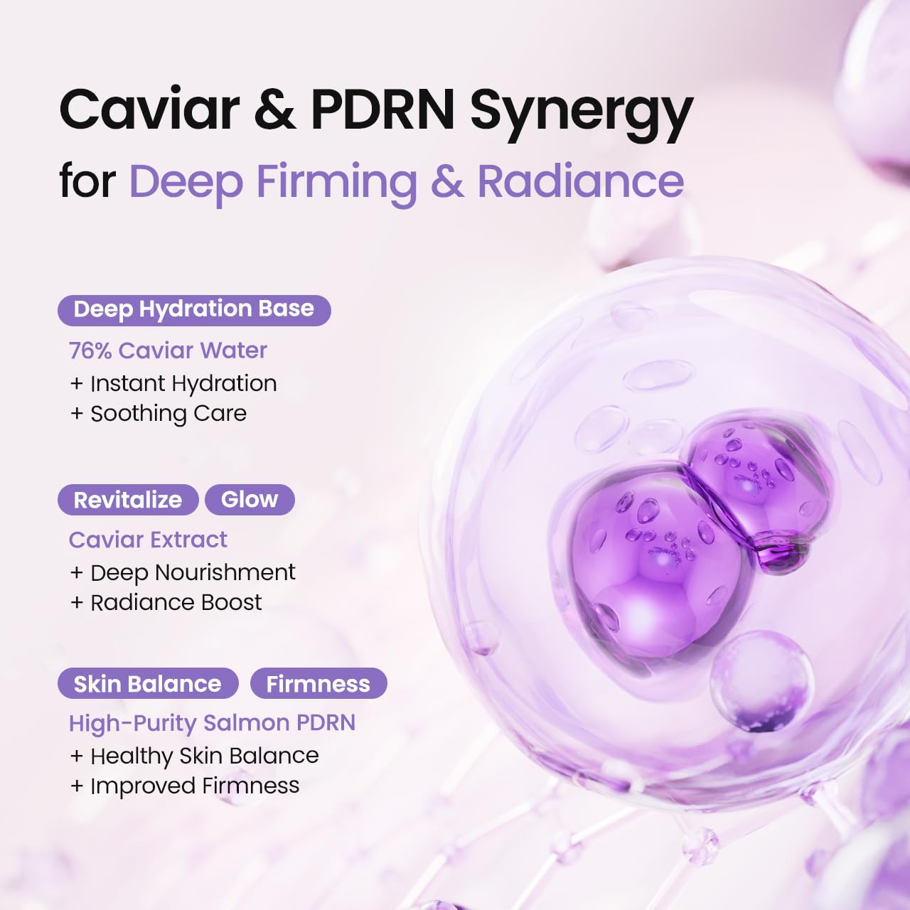 BIODANCE Caviar PDRN Jelly Serum Mist – drėkinanti seruminė veido dulksna