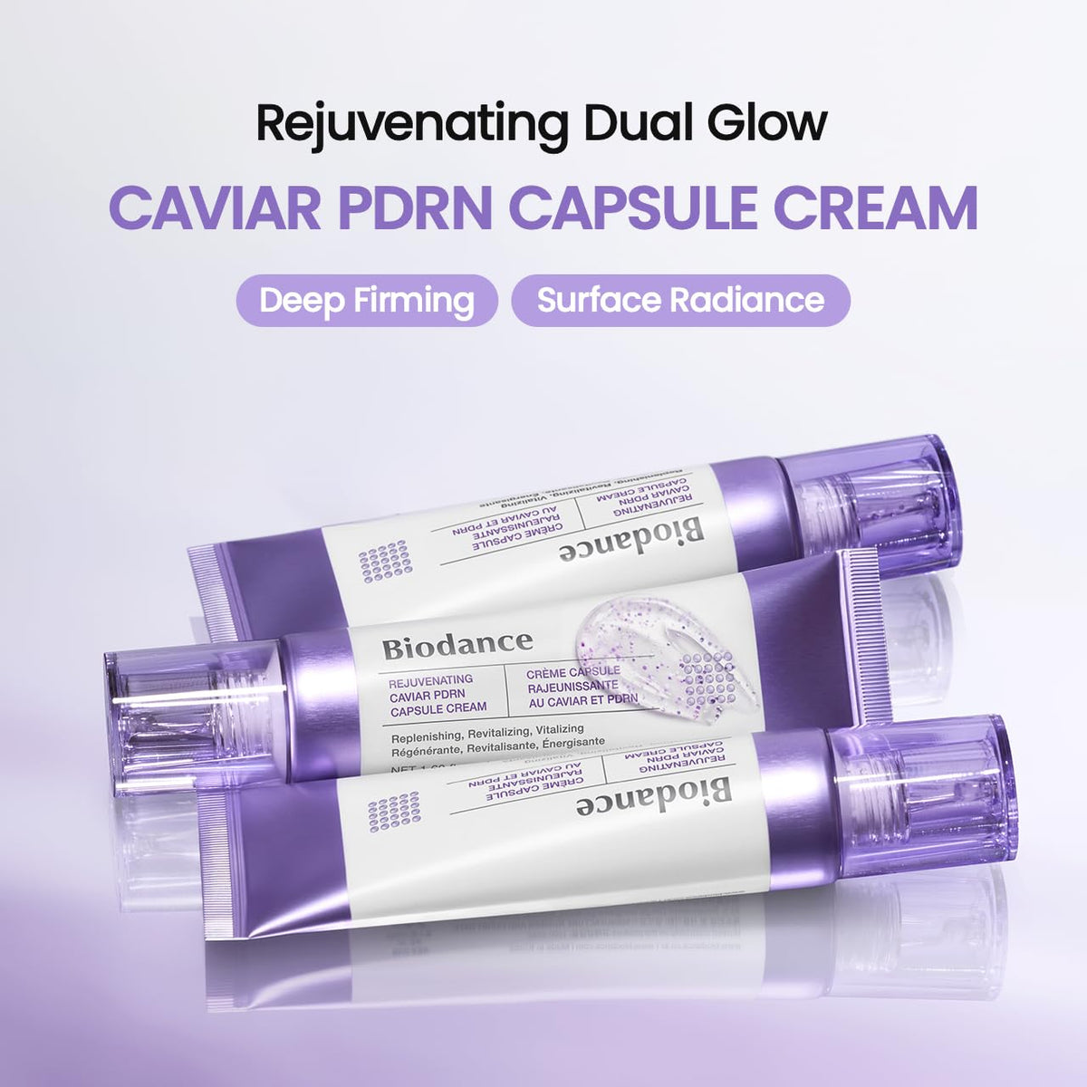 BIODANCE Rejuvenating Caviar PDRN Capsule Cream – atkuriamasis veido kremas su PDRN