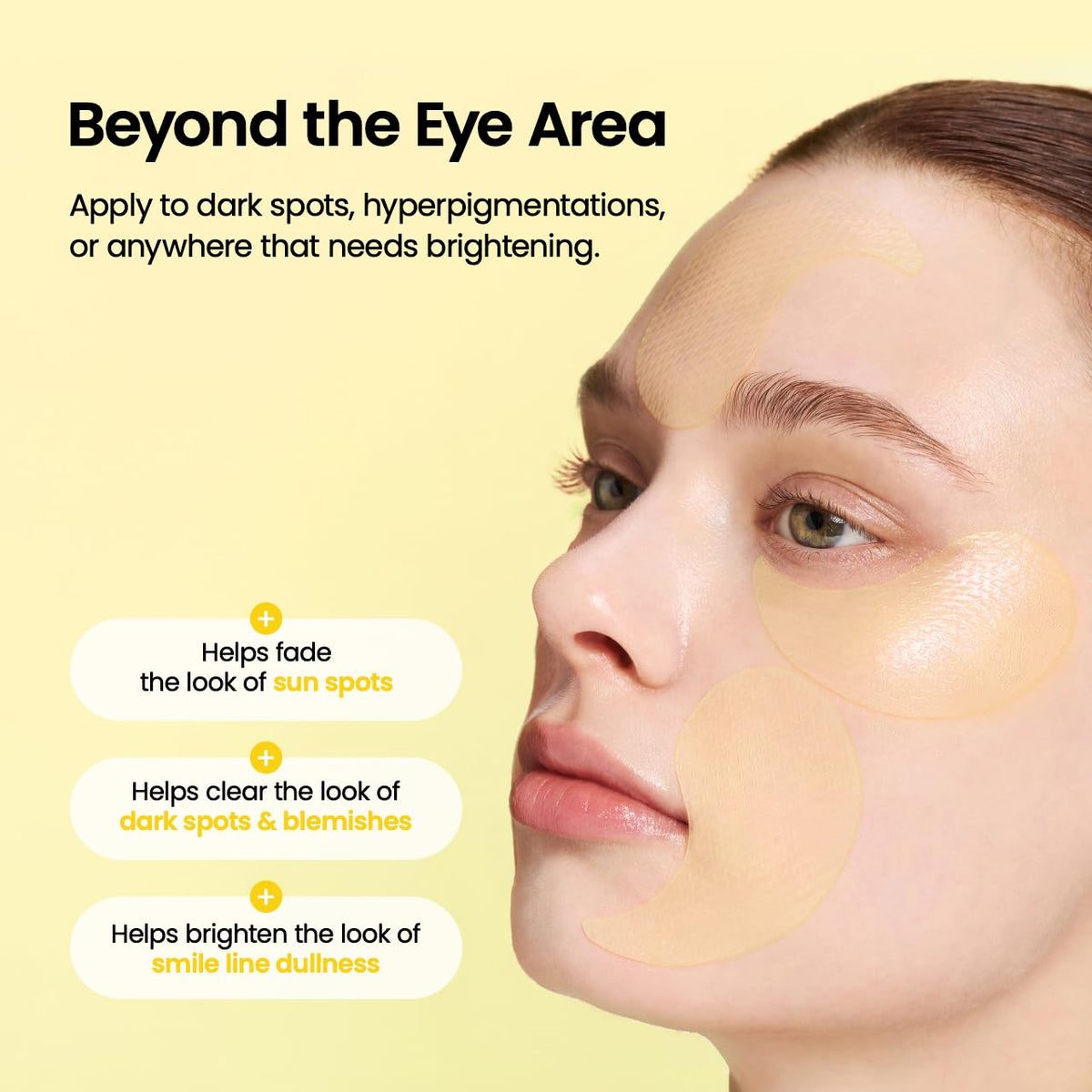 BIODANCE Vita Niacinamide Eye Patches – šviesinantys paakių padeliai nuo patamsėjimų