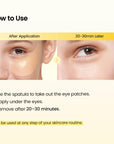 BIODANCE Vita Niacinamide Eye Patches – šviesinantys paakių padeliai nuo patamsėjimų
