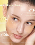BIODANCE Vita Niacinamide Eye Patches – šviesinantys paakių padeliai nuo patamsėjimų