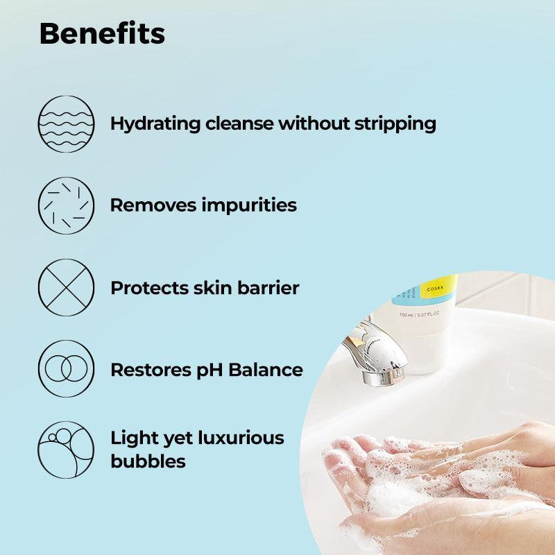 COSRX Low pH Good Morning Gel Cleanser – švelnus veido prausiklis