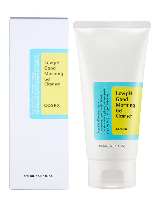 COSRX Low pH Good Morning Gel Cleanser – švelnus veido prausiklis