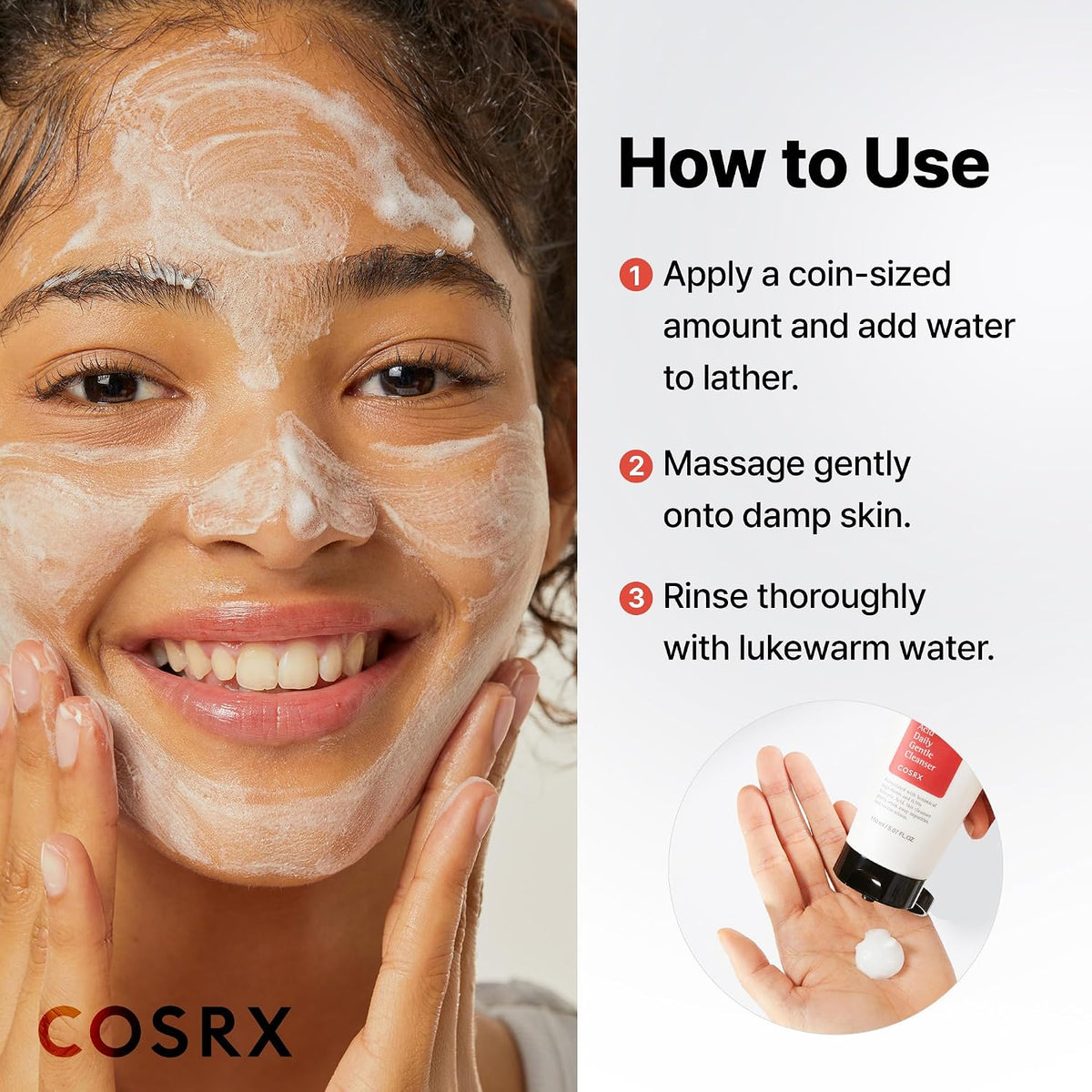COSRX Salicylic Acid Daily Cleanser – veido prausiklis su salicilo rūgštimi