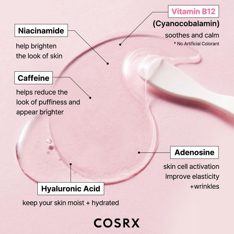 COSRX The Peptide Collagen Hydrogel Eye Patch – stangrinantys ir drėkinantys paakių padeliai