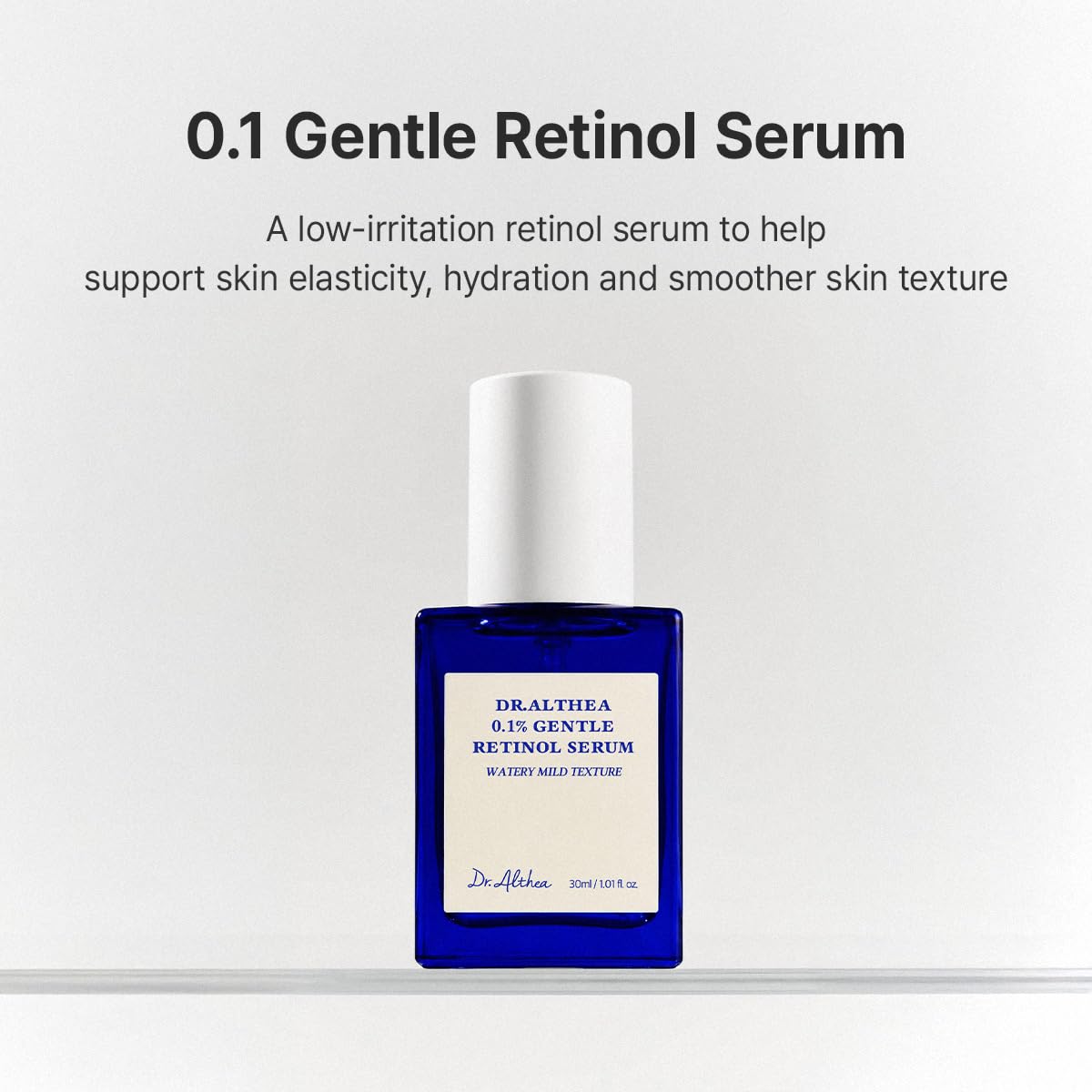 DR.ALTHEA 0.1 Gentle Retinol Serum – serumas su 0,1 % retinoliu
