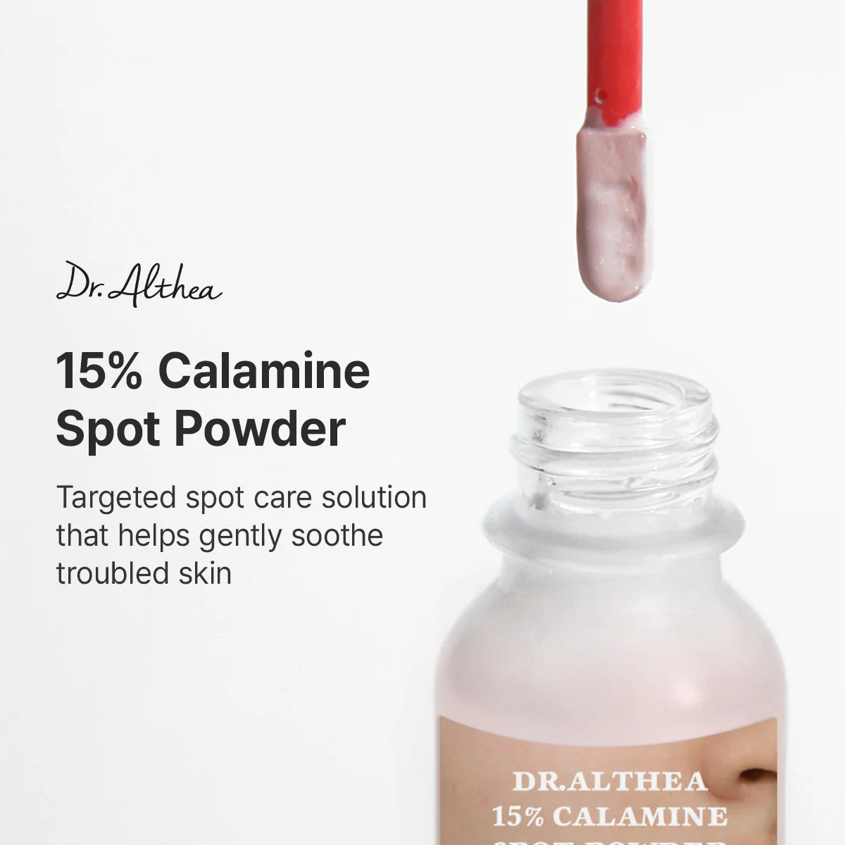 DR.ALTHEA 15% Calamine Spot Powder – priemonė nuo spuogų