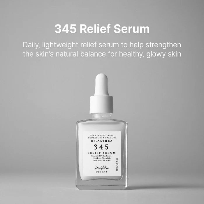 DR.ALTHEA 345 Relief Serum – raminantis ir drėkinantis veido serumas