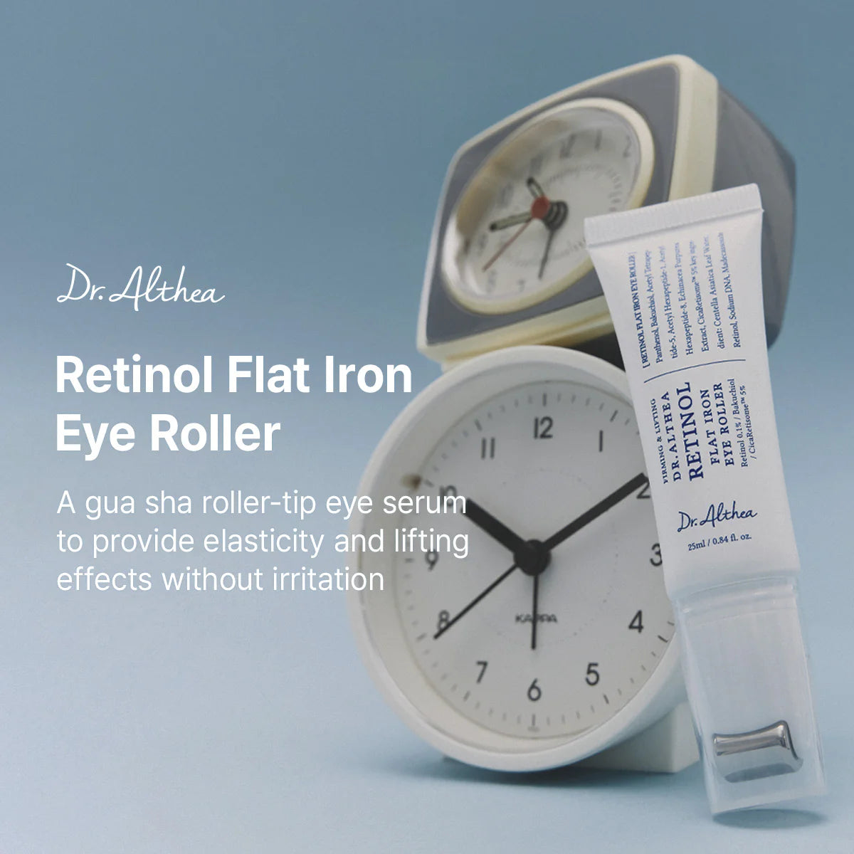 DR. ALTHEA Retinol Flat Iron Eye Roller – paakių serumas su retinoliu
