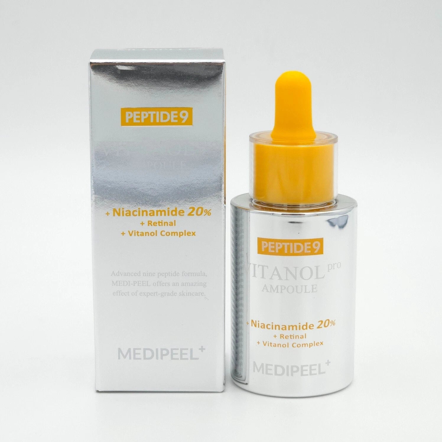 MEDIPEEL Peptide 9 Vitanol Ampoule Pro – skaistinanti ir stangrinanti veido ampulė