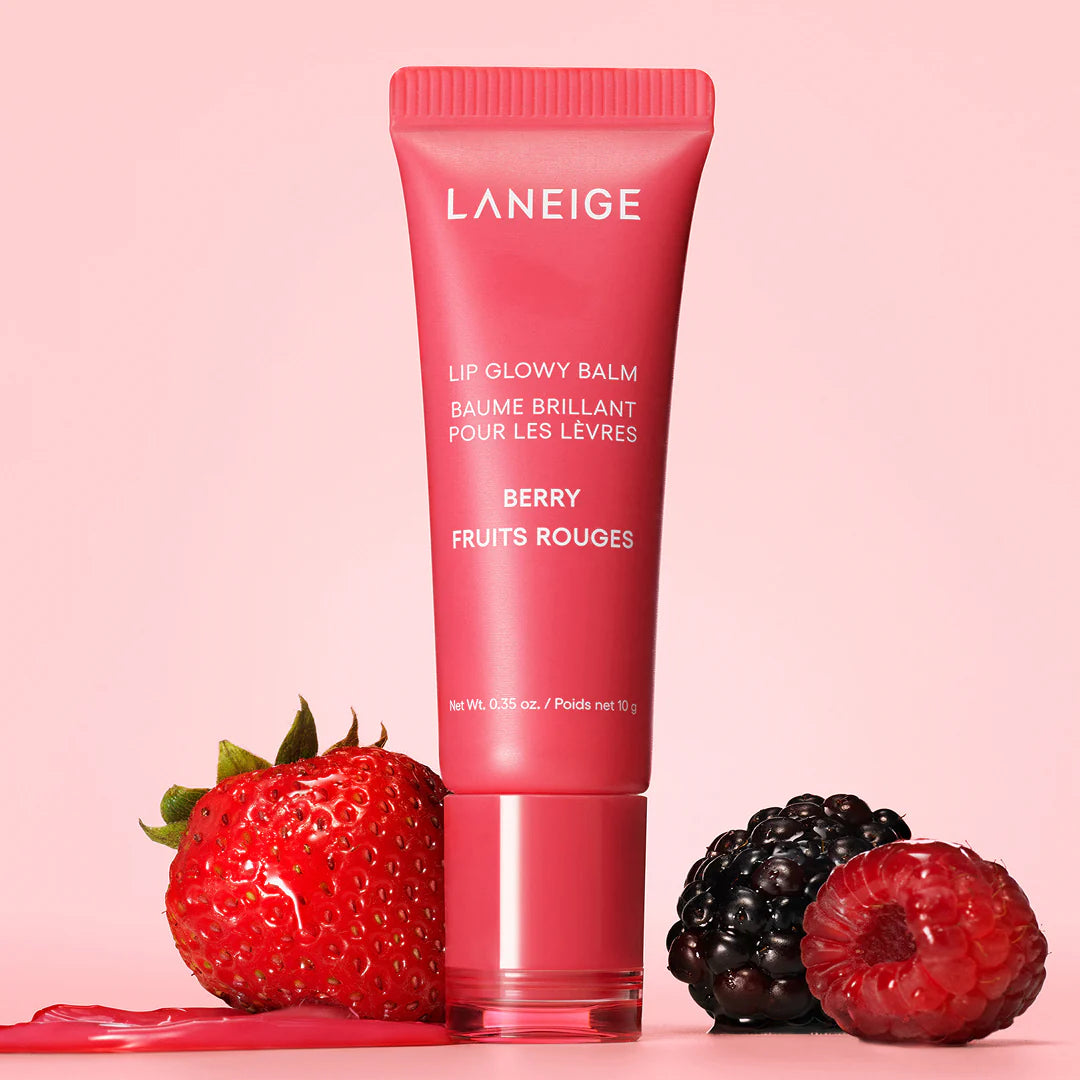 LANEIGE Lip Glowy Balm Berry – drėkinamasis lūpų balzamas