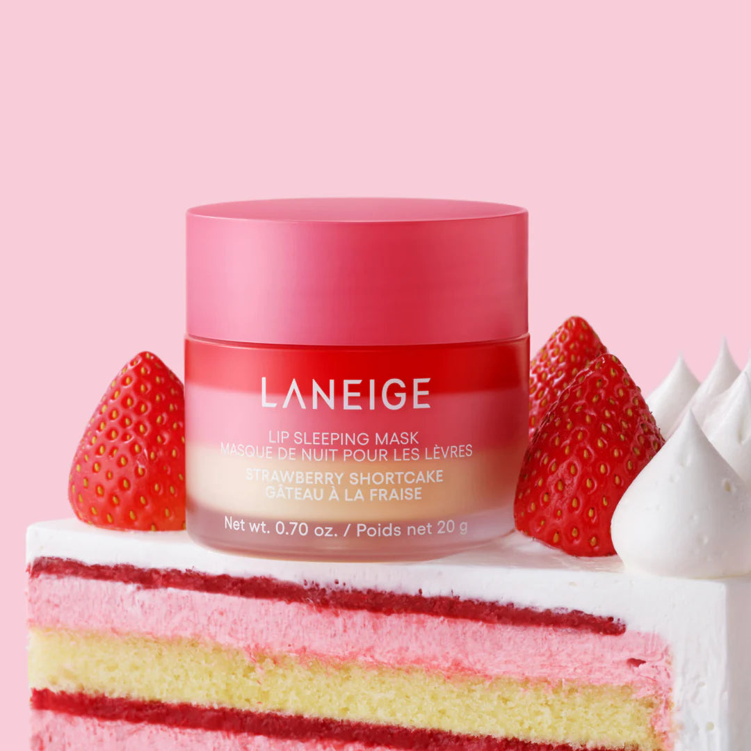 LANEIGE Lip Sleeping Mask Strawberry Shortcake – lūpų kaukė