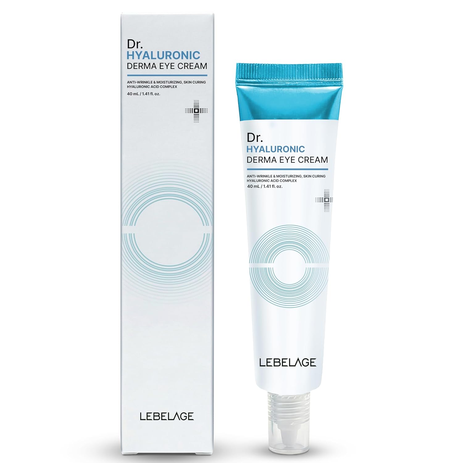 LEBELAGE Dr. Hyaluronic Derma Eye Cream – intensyviai drėkinantis paakių kremas