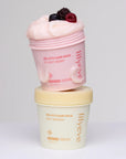 LILYEVE Repair Gelato Hair Pack Silky Banana – atkuriamoji plaukų kaukė žvilgesiui