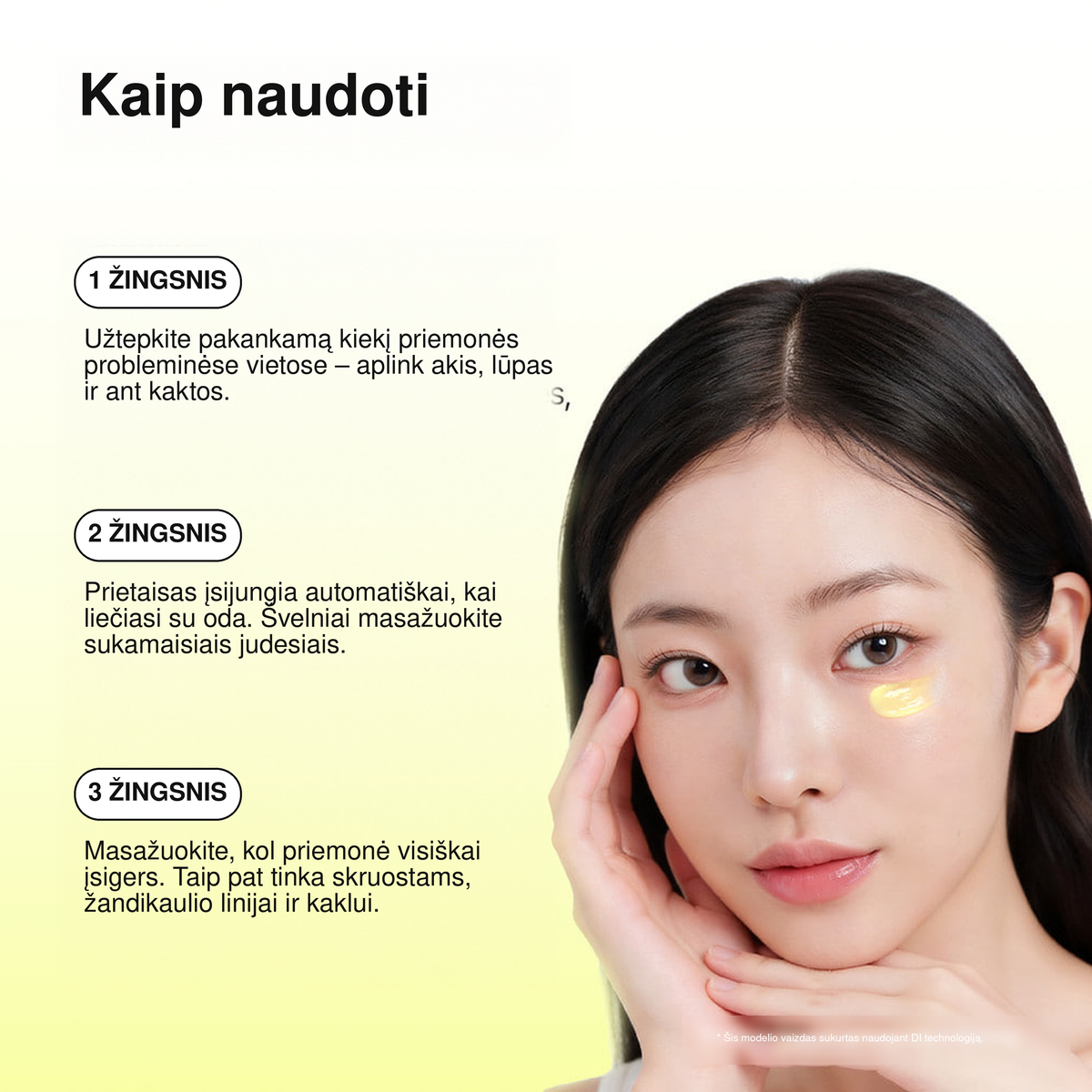 MEDIPEEL Retinal NMN Bounce Shot Eye Cream – stangrinamasis paakių kremas su vibruojančiu aplikatoriumi