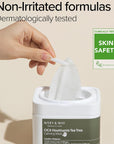 MARY&MAY CICA Houttuynia Tea Tree Calming Mask – raminančios lakštinės veido kaukės (30 vnt)