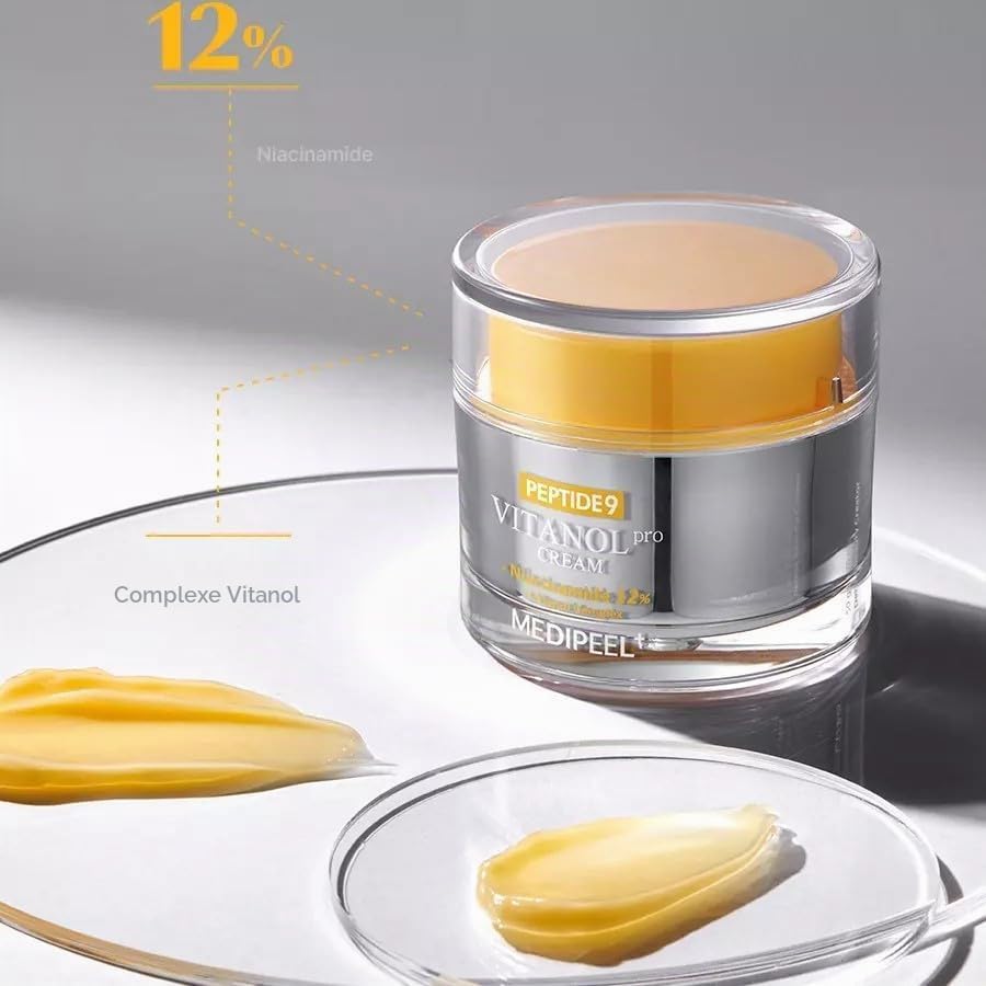 MEDIPEEL Peptide 9 Vitanol Cream Pro – skaistinantis ir stangrinantis veido kremas