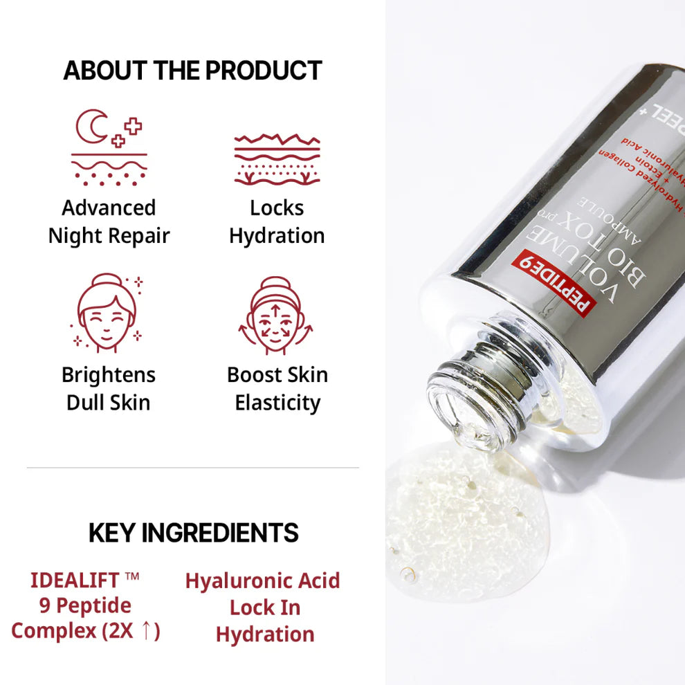 MEDIPEEL Peptide 9 Volume Bio Tox Ampoule Pro – stangrinanti veido ampulė