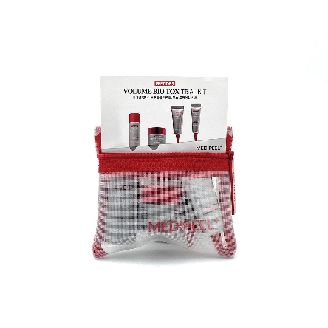 MEDIPEEL Peptide 9 Volume Bio Tox Trial Kit – stangrinantis mini veido priežiūros rinkinys