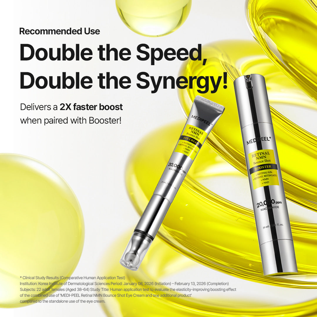MEDIPEEL Retinal NMN Bounce Shot Booster - retinalio veido priežiūros priemonė