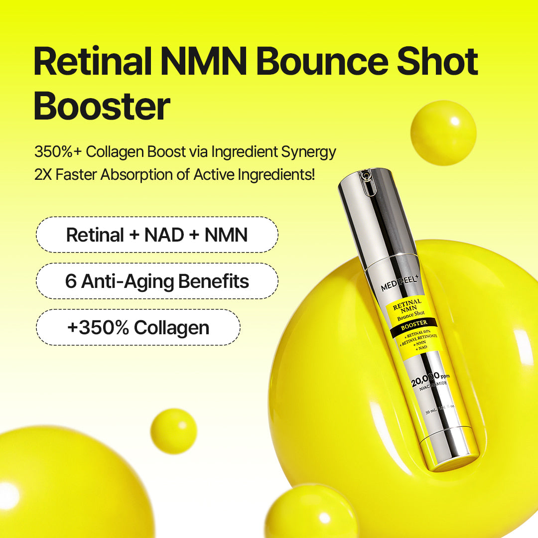 MEDIPEEL Retinal NMN Bounce Shot Booster - retinalio veido priežiūros priemonė