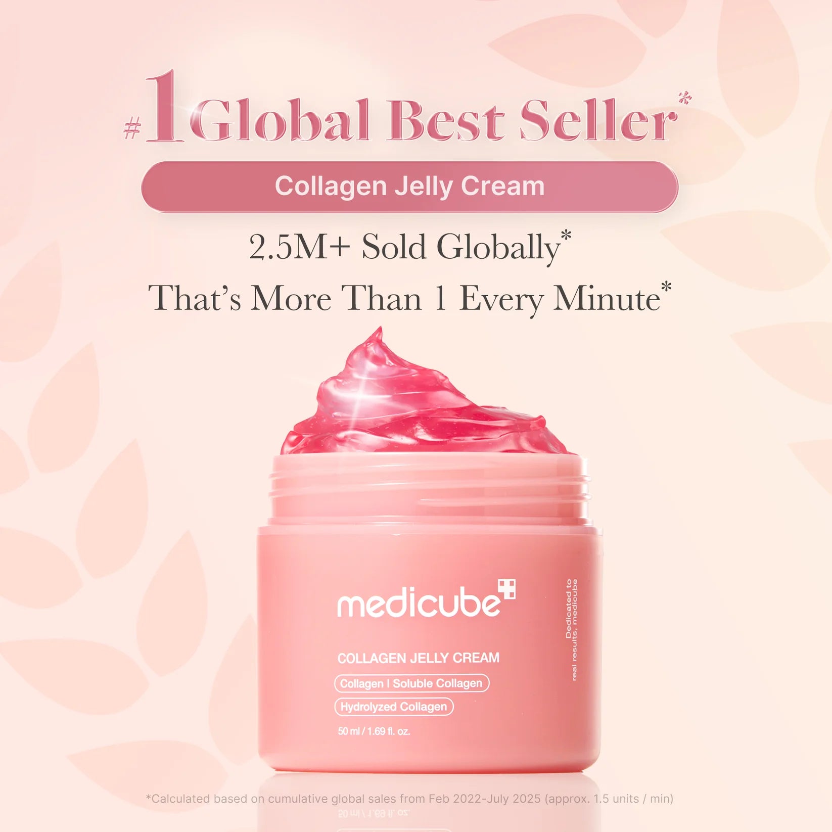 MEDICUBE Collagen Jelly Cream - veido kremas su kolagenu