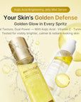 MEDICUBE Kojic Acid Turmeric Vita Jelly Mist Serum – skaistinanti seruminė veido dulksna