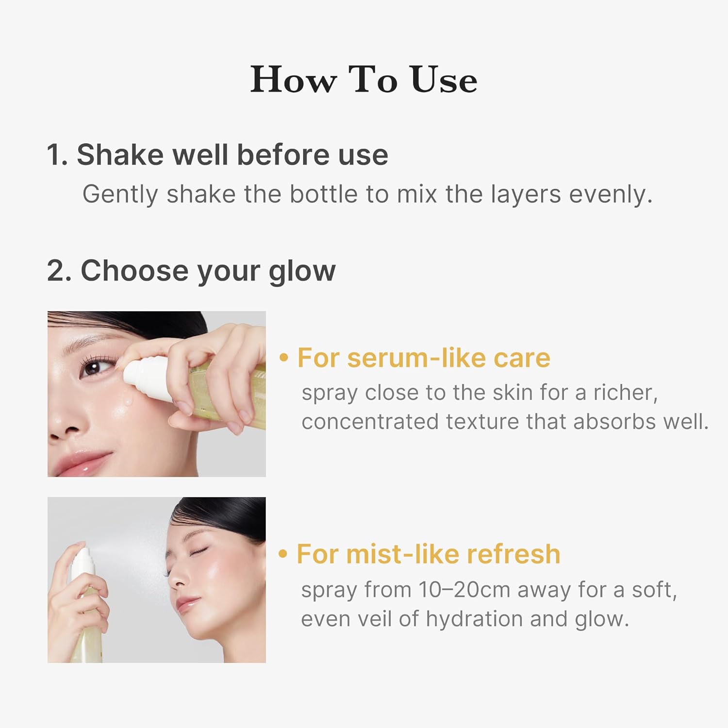 MEDICUBE Kojic Acid Turmeric Vita Jelly Mist Serum – skaistinanti seruminė veido dulksna