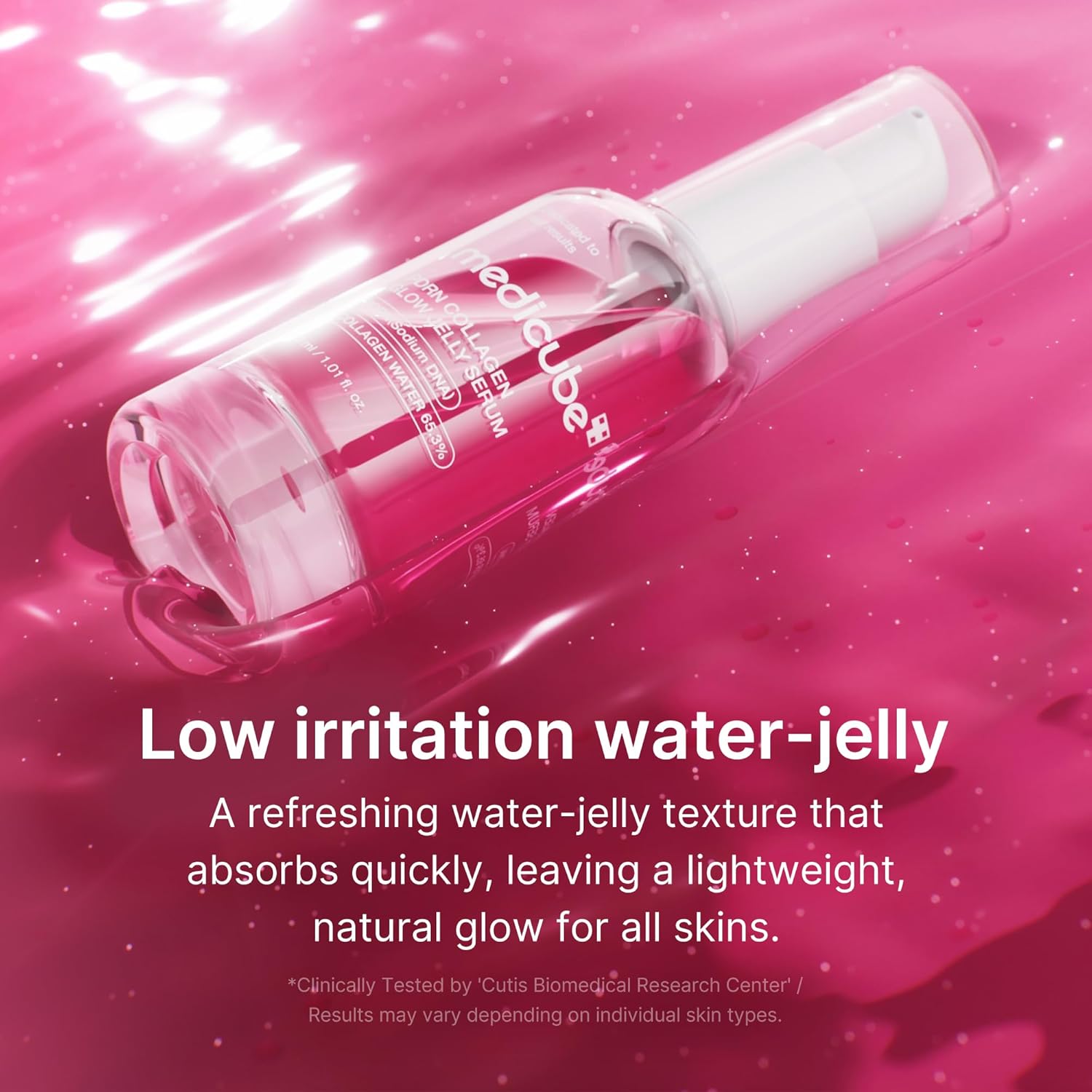 MEDICUBE PDRN Collagen Glow Jelly Serum – veido serumas