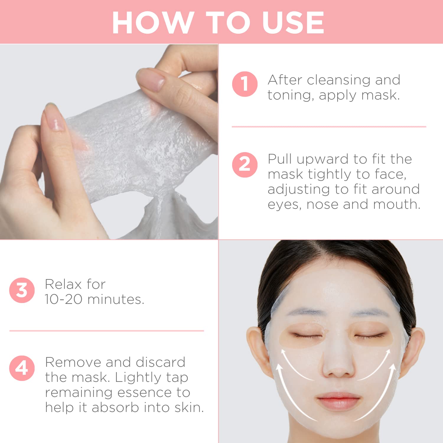 MEDIHEAL Collagen Essential Mask Core Firming – stangrinanti veido kaukė su kolagenu