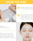 MEDIHEAL Essential Mask Vita – skaistinanti veido kaukė su vitaminų kompleksu