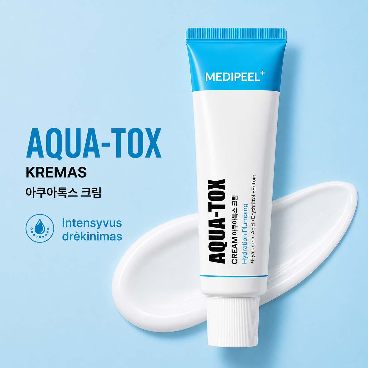 MEDIPEEL Aqua-Tox Cream – drėkinantis ir putlinantis veido kremas