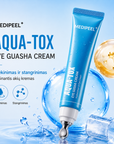 MEDIPEEL Aqua-Tox Eye Guasha Cream – drėkinantis paakių kremas su gua sha aplikatoriumi