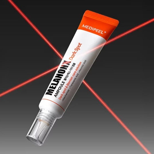 MEDIPEEL Melanon X Dark Spot Ampoule – pigmentines dėmes mažinanti ir skaistinanti veido ampulė