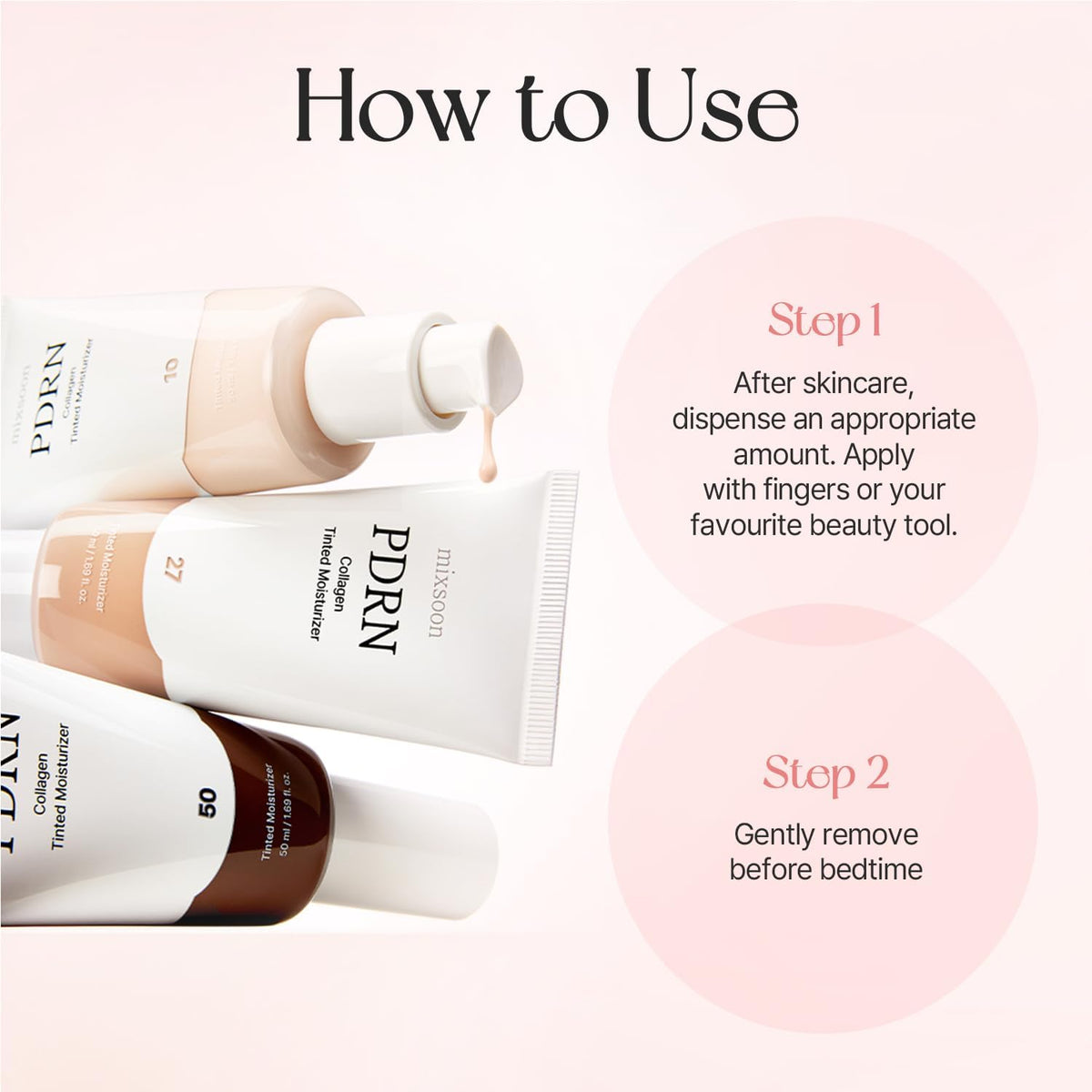 MIXSOON PDRN Collagen Tinted Moisturizer 