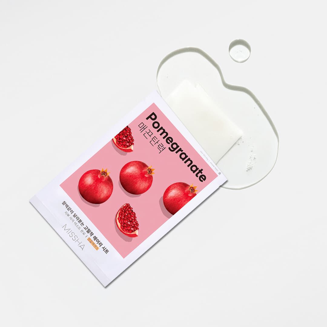 MISSHA Airy Fit Sheet Mask Set - lakštinių veido kaukių rinkinys (3 vnt)