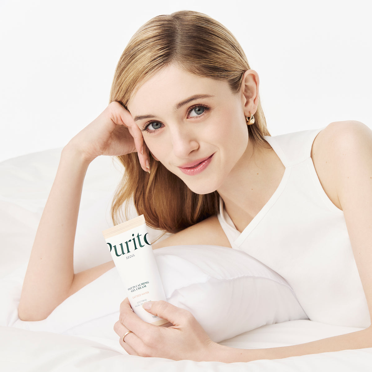 PURITO SEOUL Oat-in Calming Gel Cream – raminamasis gelinis veido kremas