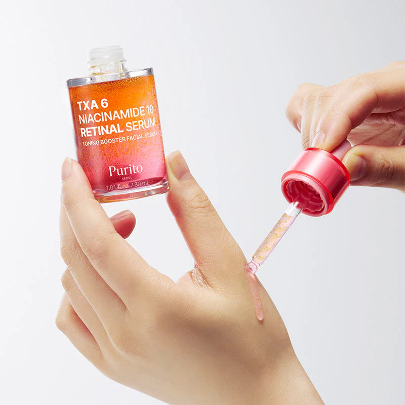 PURITO SEOUL TXA 6 Niacinamide 10 Retinal Serum – veido serumas