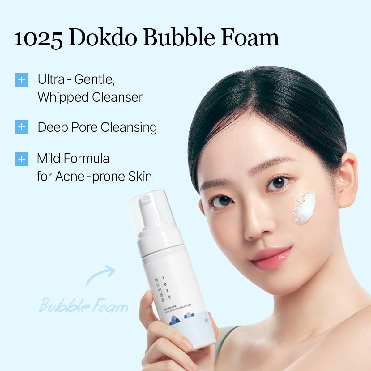 1025 Dokdo Bubble Foam – valomosios veido putos