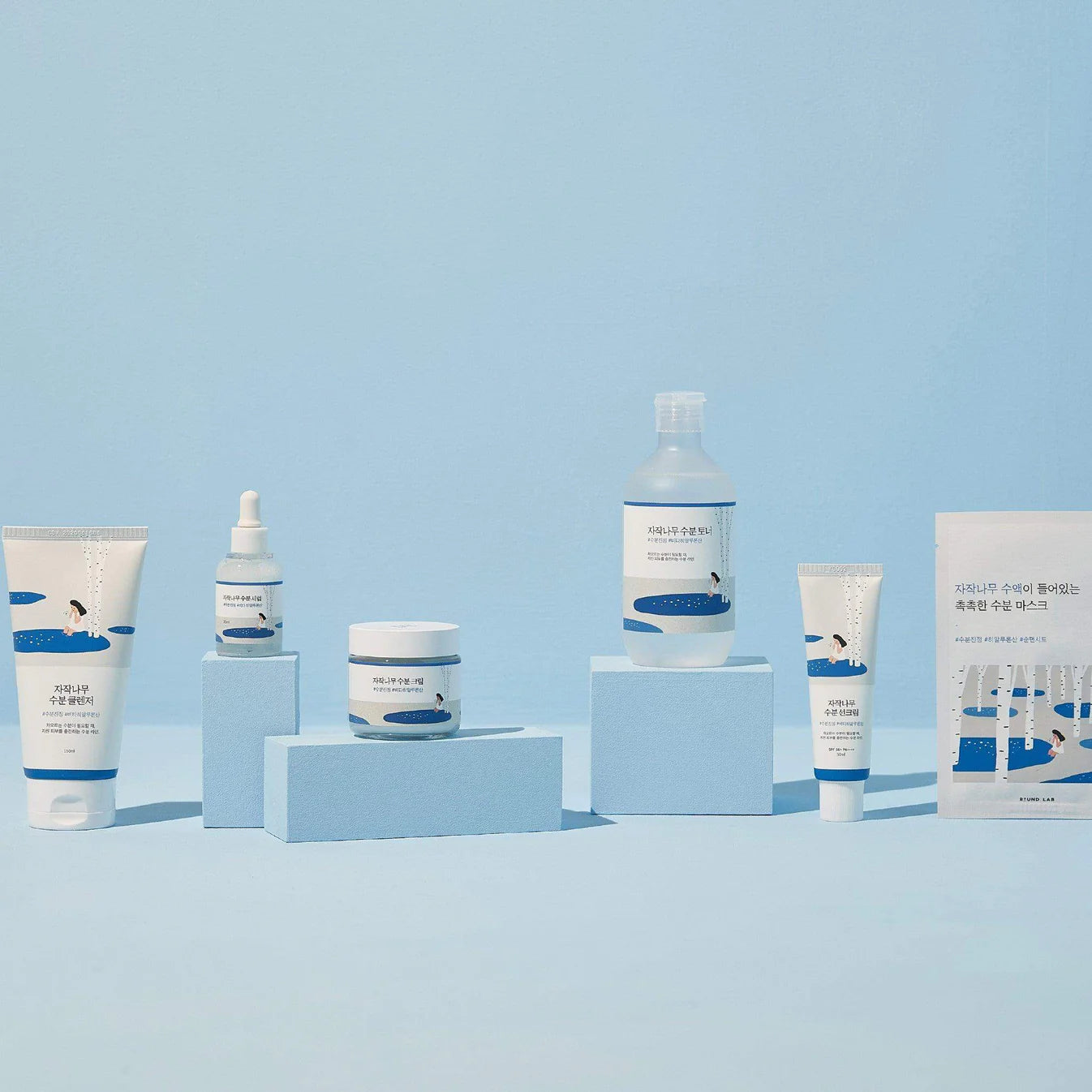 Birch Juice Moisturizing Sheet Mask – drėkinanti veido kaukė