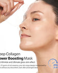 SUNGBOON EDITOR Deep Collagen Power Boosting Mask – intensyviai drėkinanti kolageno hidrogelinė veido kaukė