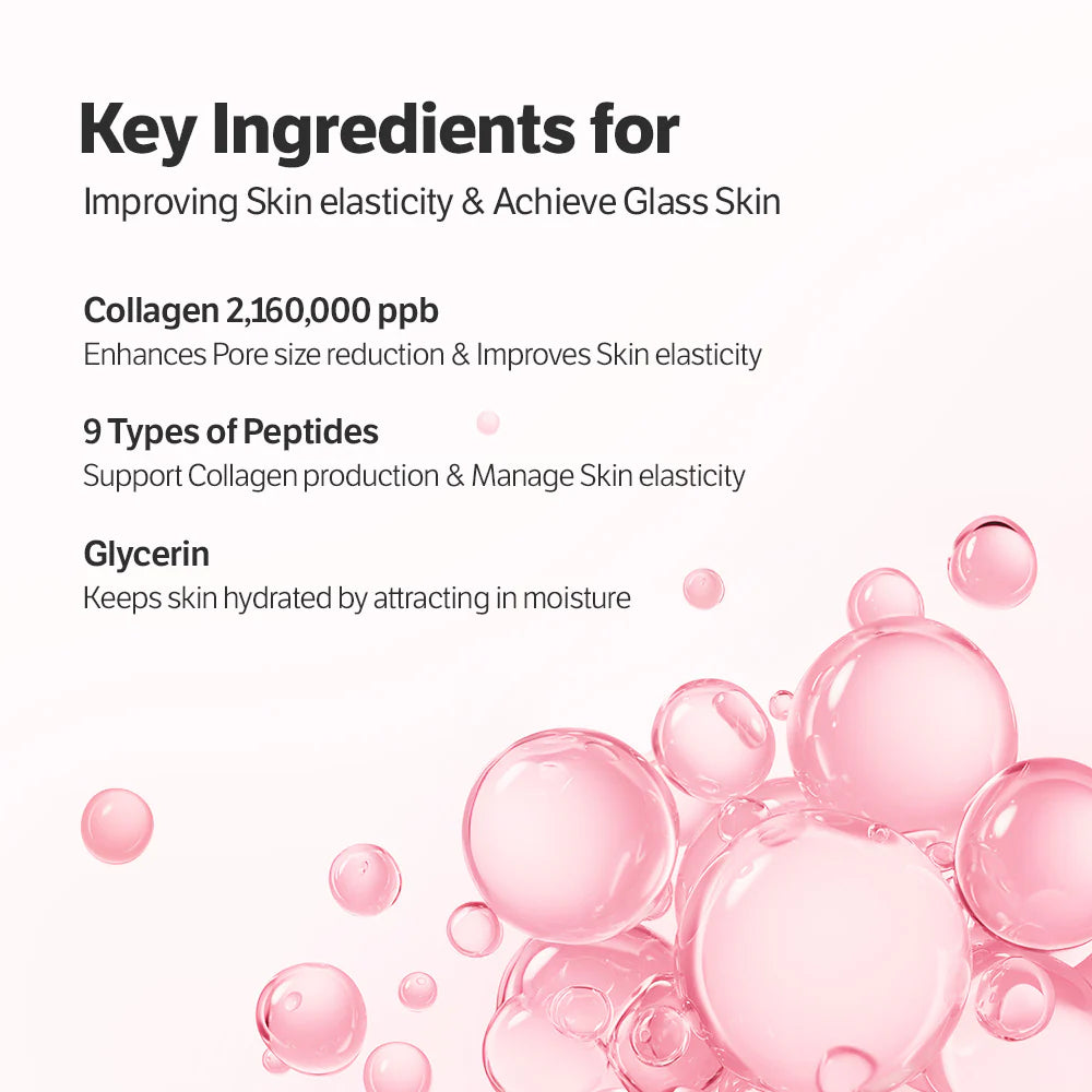 SUNGBOON EDITOR Deep Collagen Power Boosting Mask – intensyviai drėkinanti kolageno hidrogelinė veido kaukė