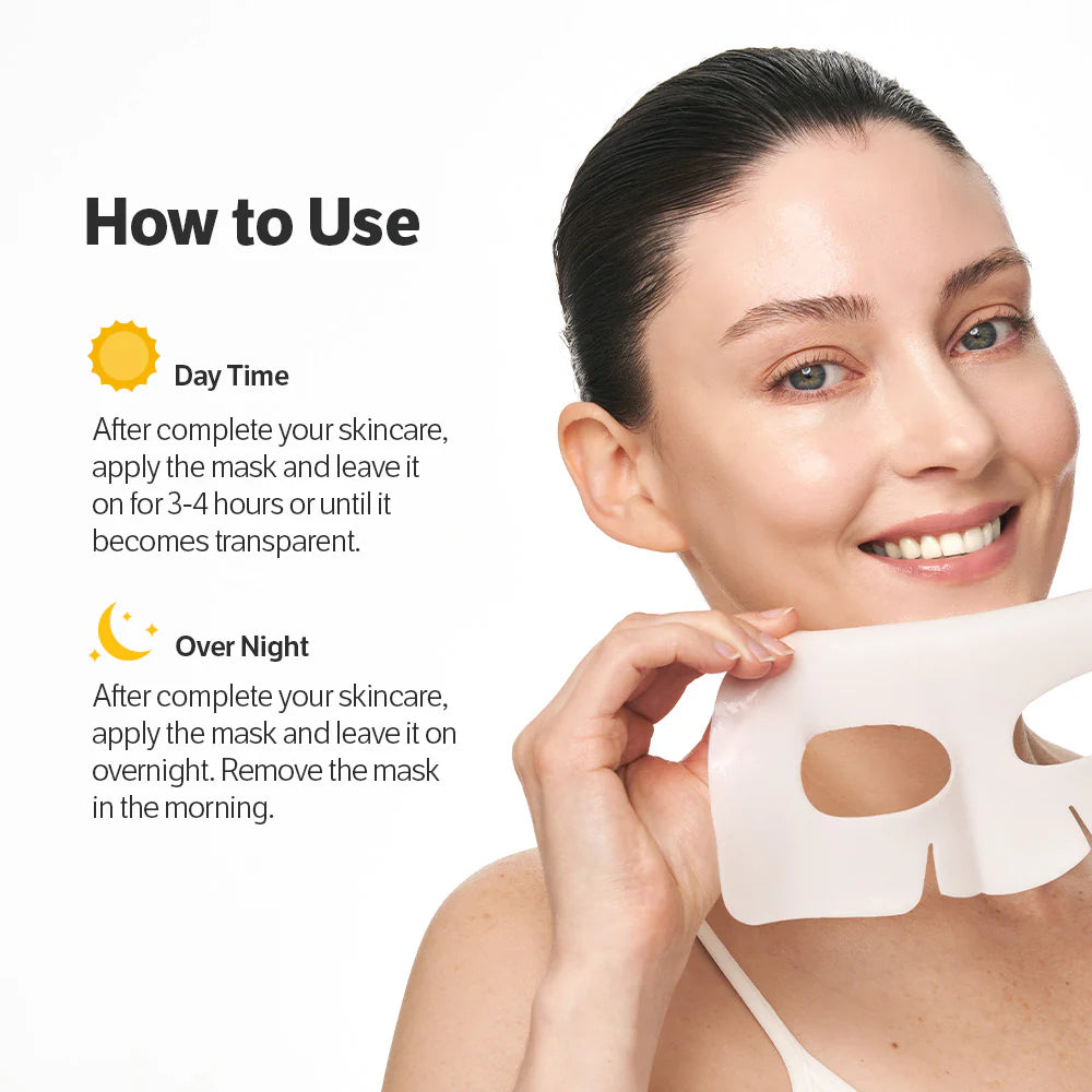 SUNGBOON EDITOR Deep Collagen Power Boosting Mask – intensyviai drėkinanti kolageno hidrogelinė veido kaukė