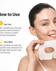 SUNGBOON EDITOR Deep Collagen Power Boosting Mask – intensyviai drėkinanti kolageno hidrogelinė veido kaukė