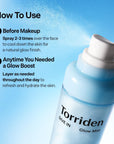 TORRIDEN DIVE-IN Low Molecular Hyaluronic Acid Glow Mist – drėkinamoji veido dulksna